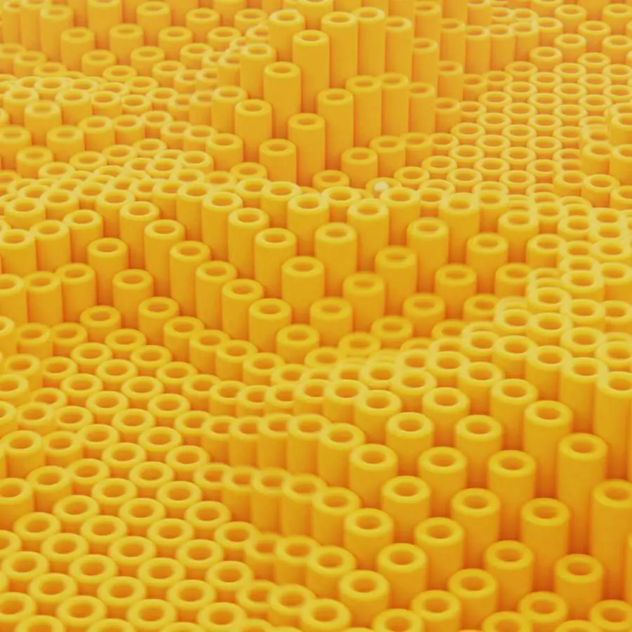 Yellow tubes